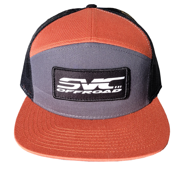 SVC Offroad Burnt Orange/Gray/Black Snapback - SVC Offroad