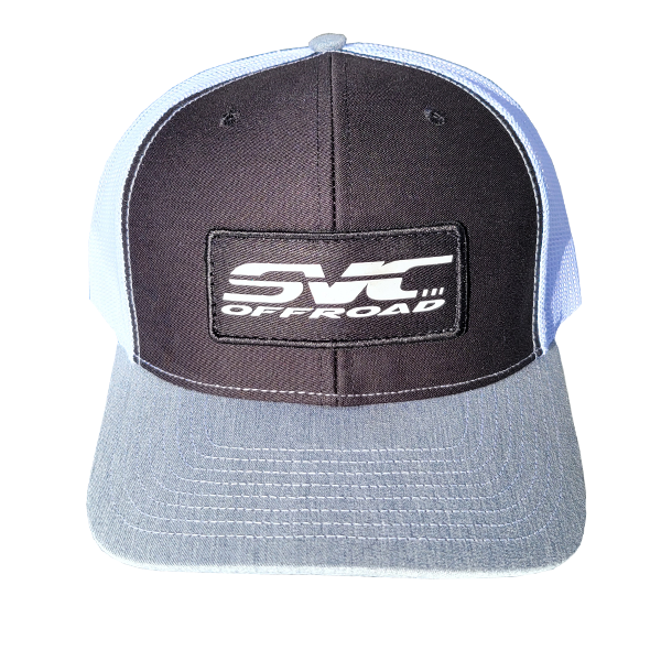 SVC Offroad White/Black/Gray Trucker Hat