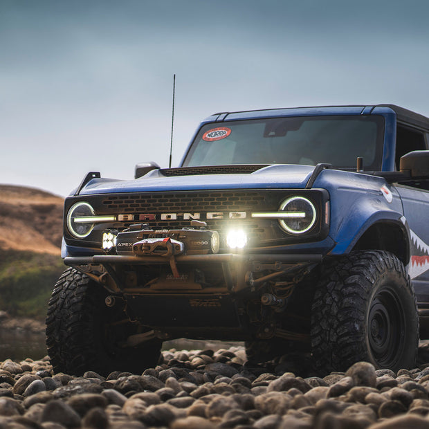 SVC OFFROAD Bronco / Bronco Winch Baja Winch Front Bumper